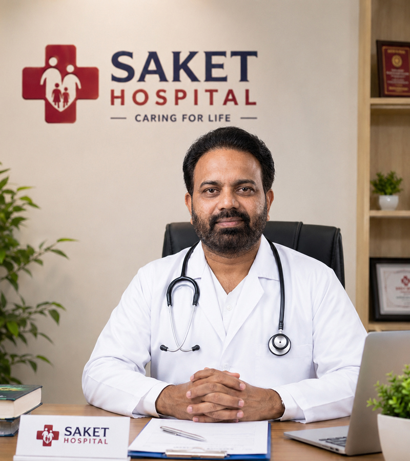 Dr. Prashant Gupta - General & Laparoscopic Surgeon at Saket Hospital Agra