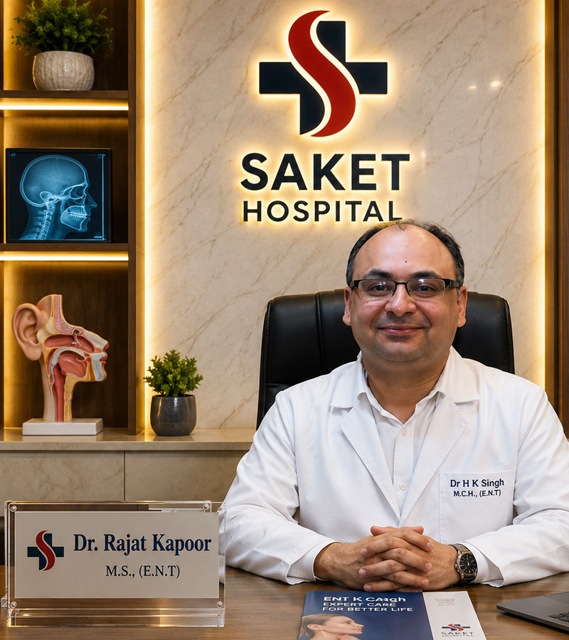 Dr. Rajat Kapoor - Best ENT Specialist in Agra