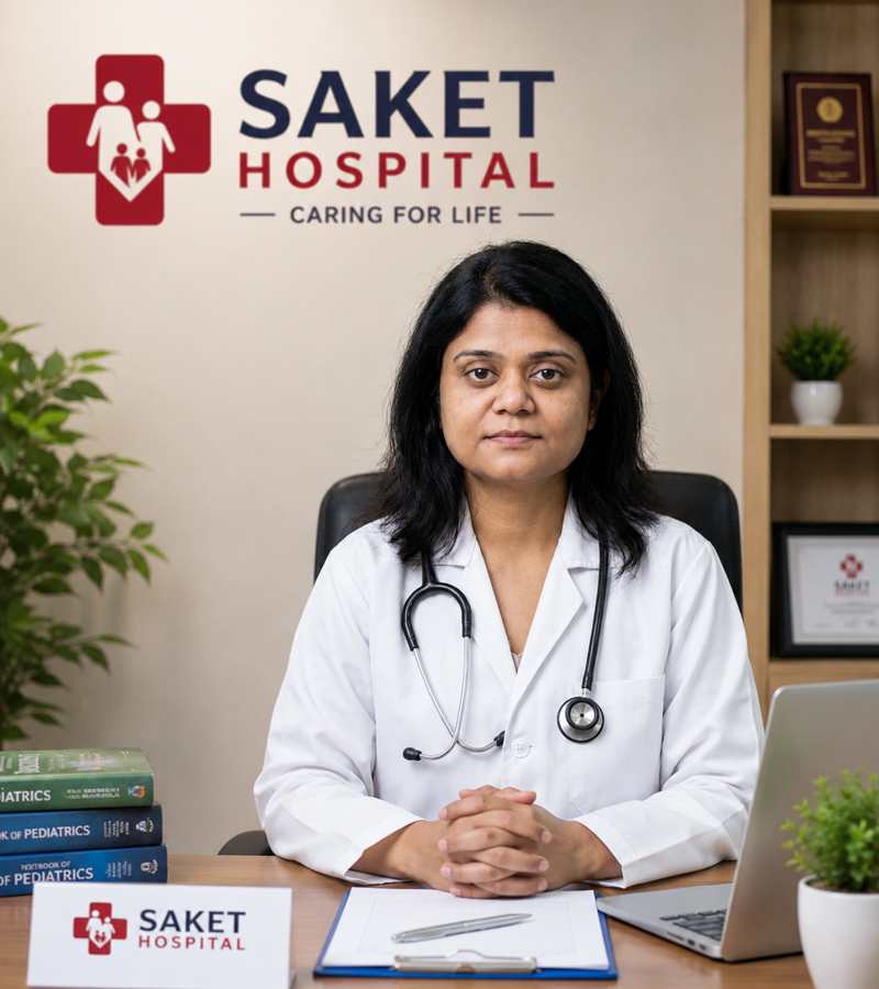 Dr. Swati Dwivedi Pediatrician and Child Specialist at Saket Hospital Agra