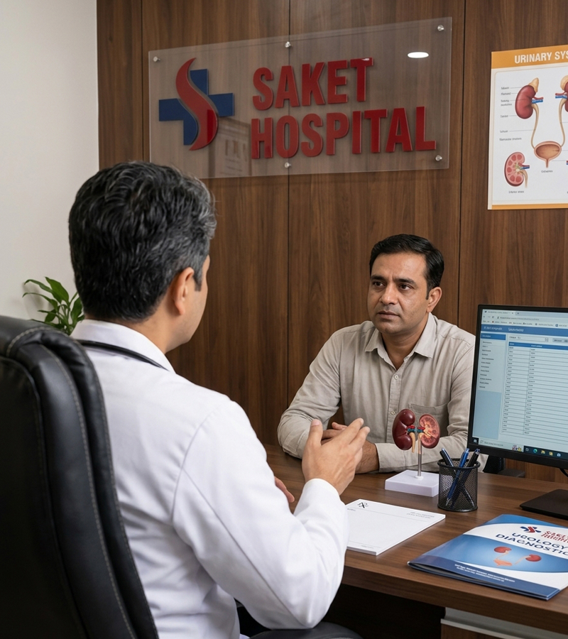 Advanced Urology Care at Saket Hospital Agra